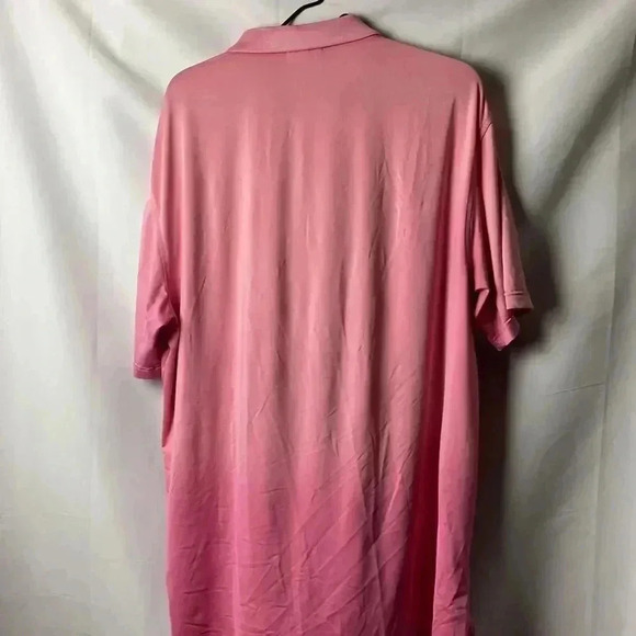 PETER MILLAR SUMMER COMFORT MENS SIZE XL PINK OMBRE COLOR POLO SHIRT EUC… - Picture 10 of 10